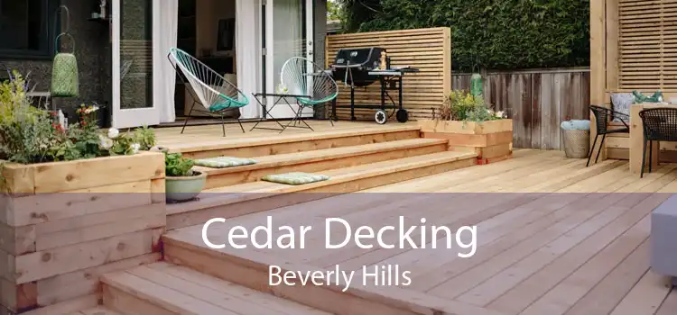 Cedar Decking Beverly Hills