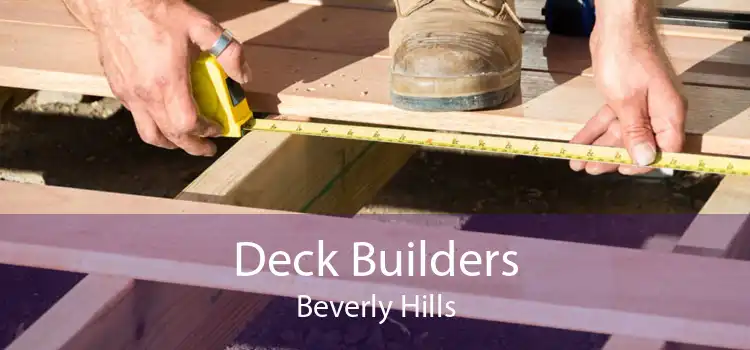 Deck Builders Beverly Hills