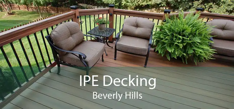 IPE Decking Beverly Hills