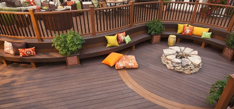 Gray TREX Decking in Beverly Hills, CA