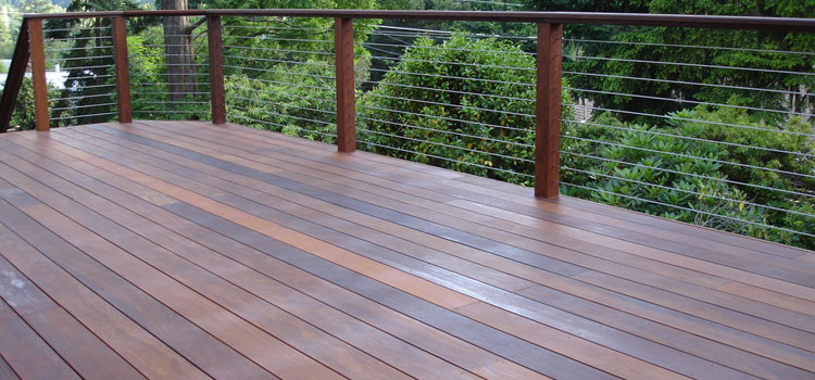 Installing IPE Decking in Beverly Hills, CA